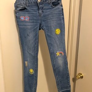 Girl emoji jeans